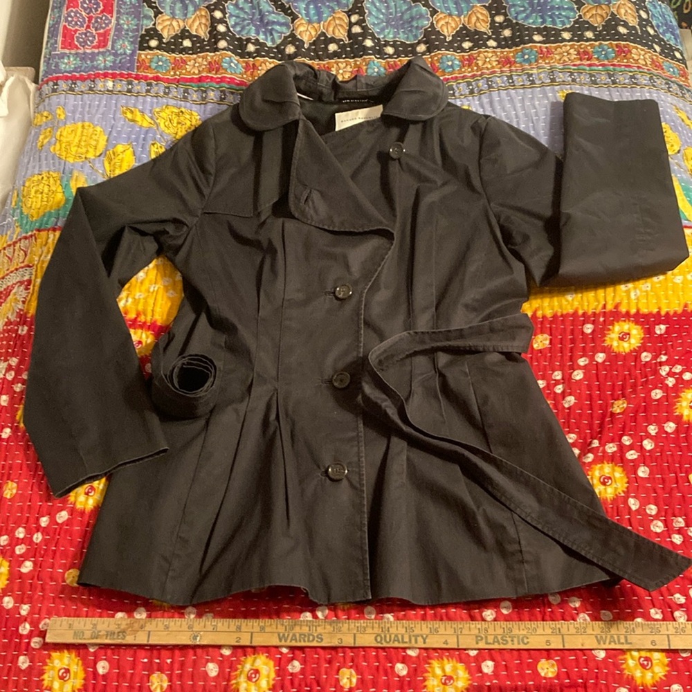 Banana Republic sz L short trench coat